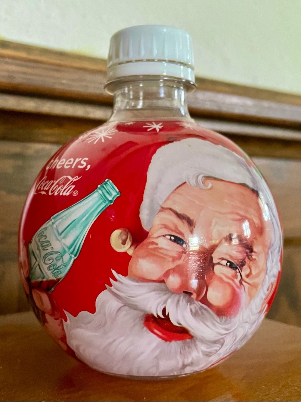 Coca-Cola Holiday 2009 Christmas Ball Bottle - Empty Collectible
